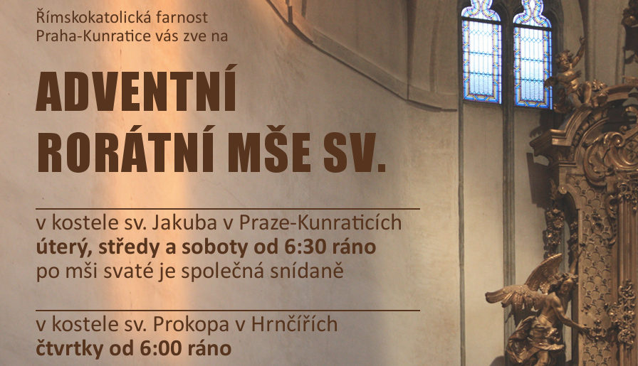 Rorátní mše svaté 2016