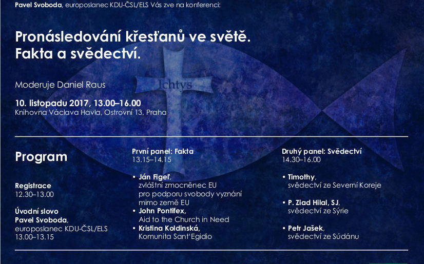Konference o pronásledování křesťanů
