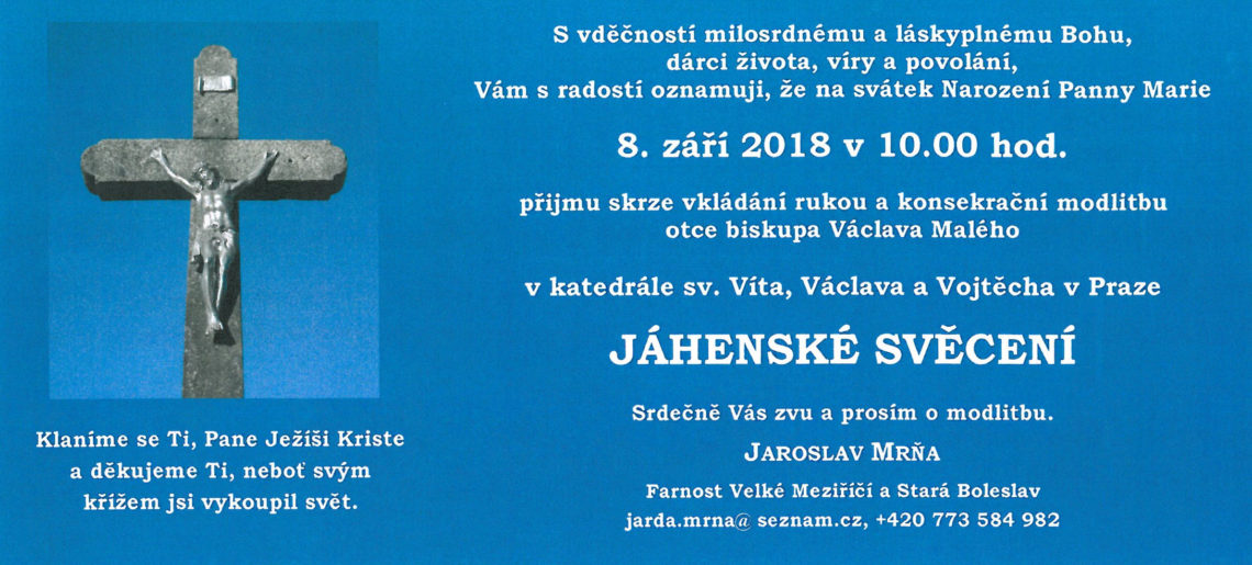 Ohlášky 22. neděle v mezidobí